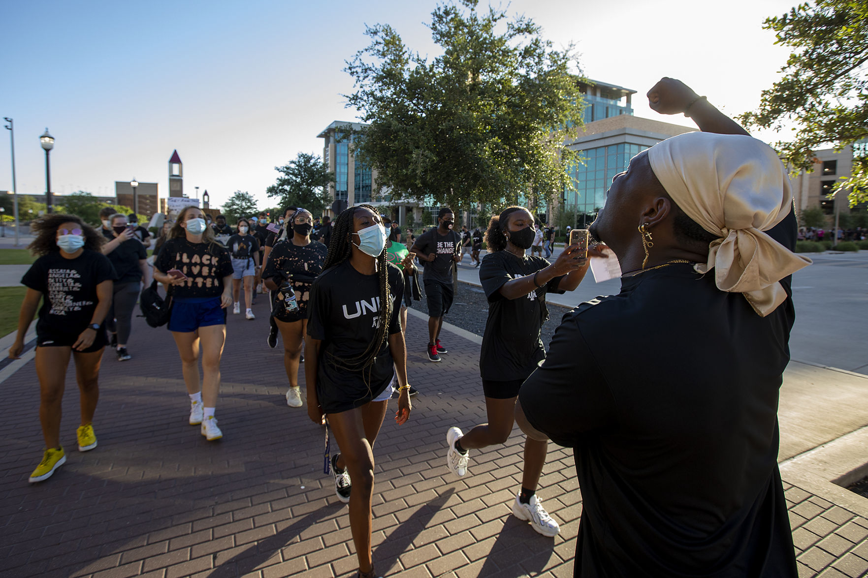 Aggie demonstration